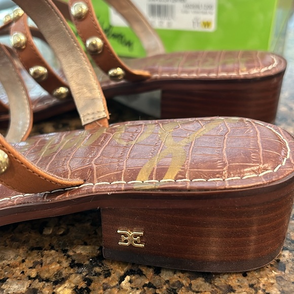 Sam Edelman Juniper Clay Leather with gold studs size 11 - Picture 6 of 6